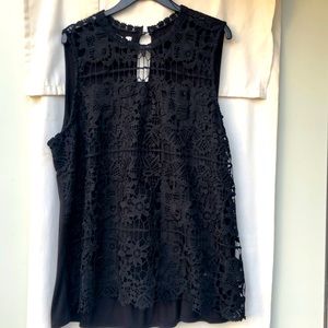 Women’s Black Dress Shell/Tank Size 2X